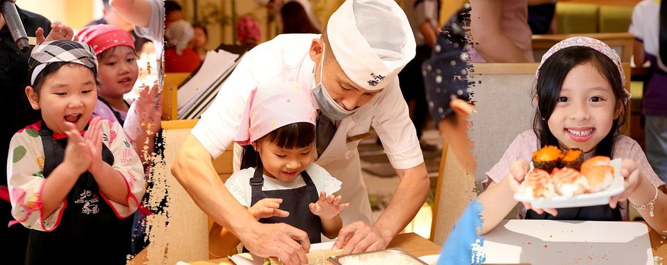 'Making Sushi with your childrens with Sushi Hokkaido Sachi' Workshop 
