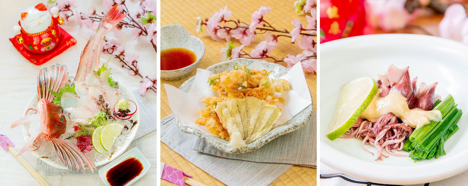 Spring menu at Sushi Hokkaido Sachi